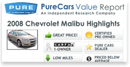 PureCars Sample Report